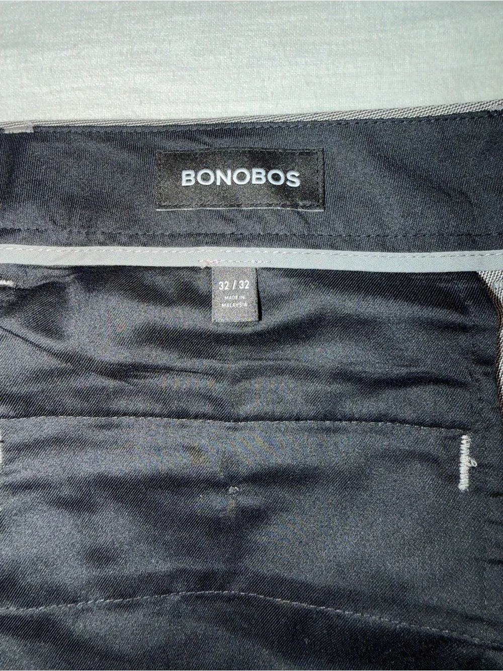 Bonobos Weekday Warrior Dress Pants – Grey “Monday” – Size 32x32